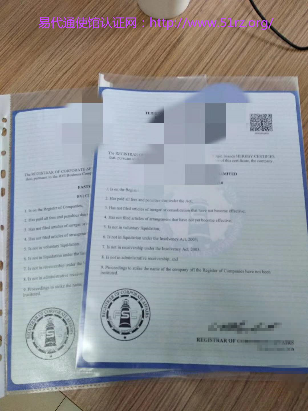 俄罗斯无犯罪记录公证认证