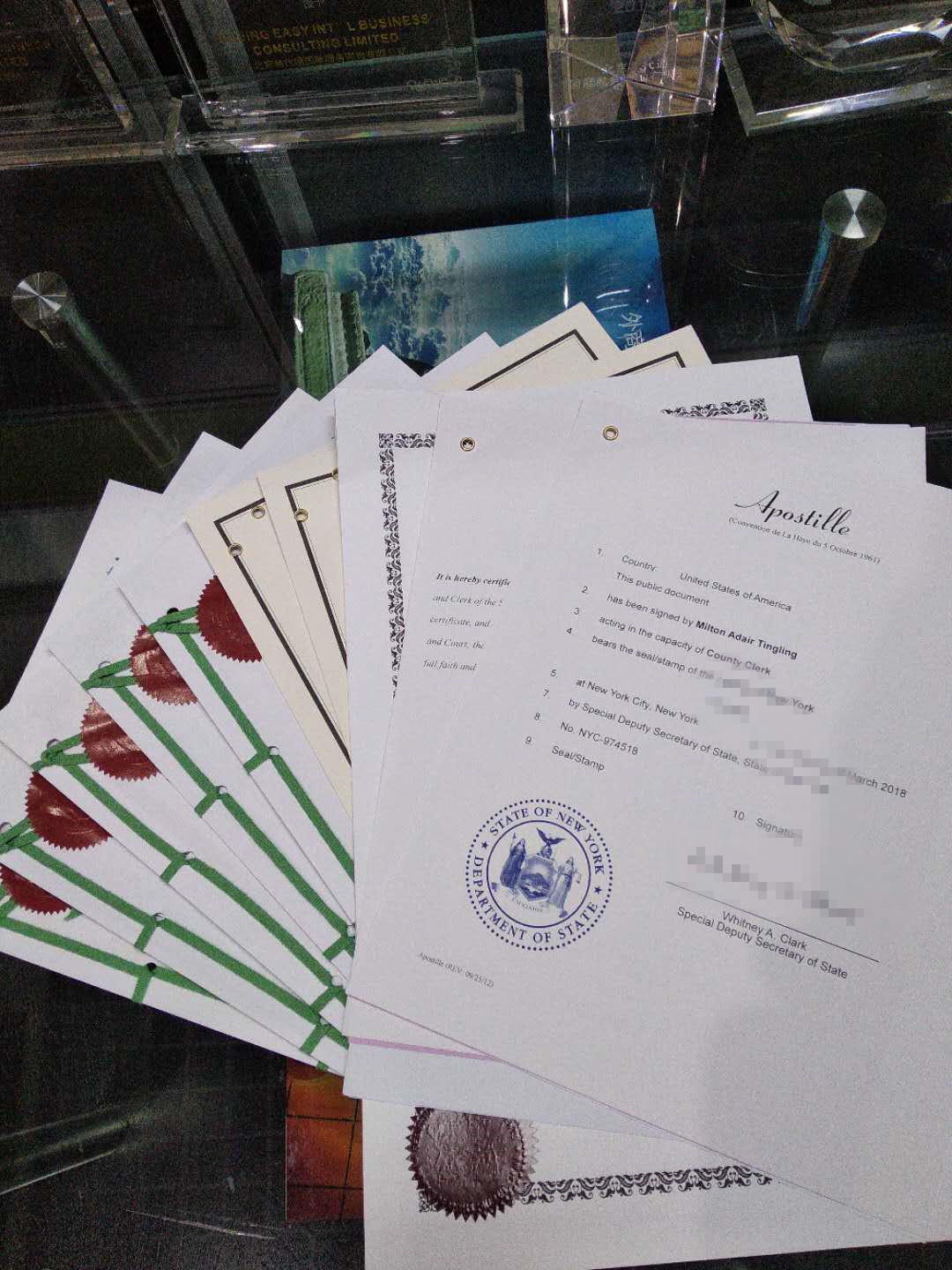 美国遗产继承书公证认证