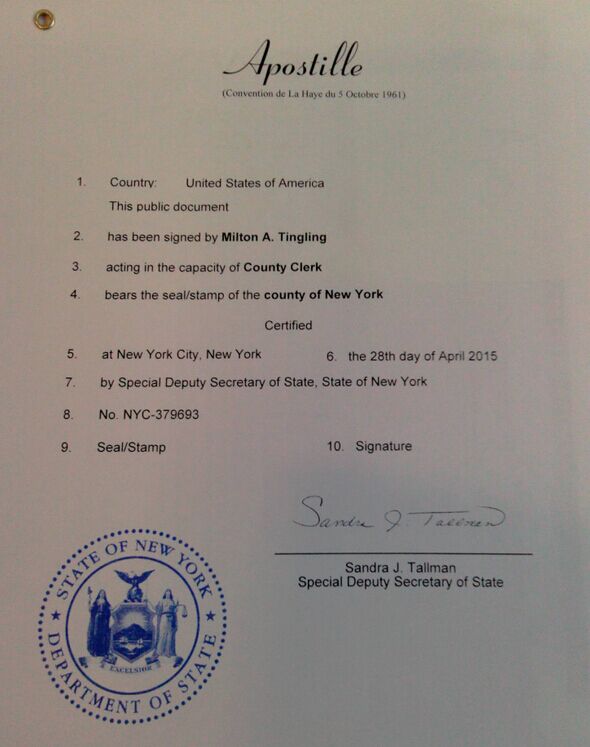 美国海牙认证 美国海牙认证