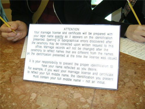 美国结婚证认证