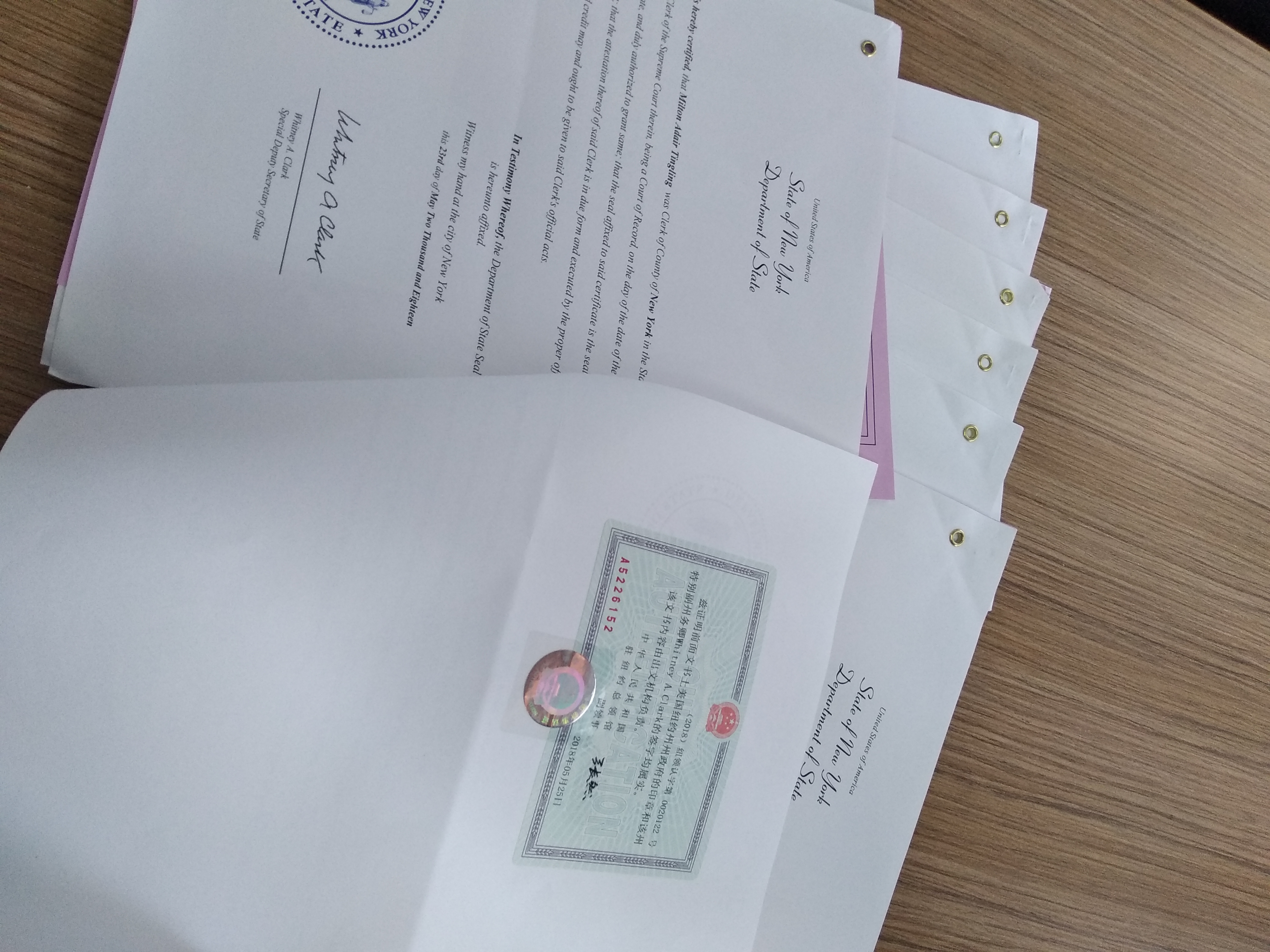 广州代办美国委托书公证认证