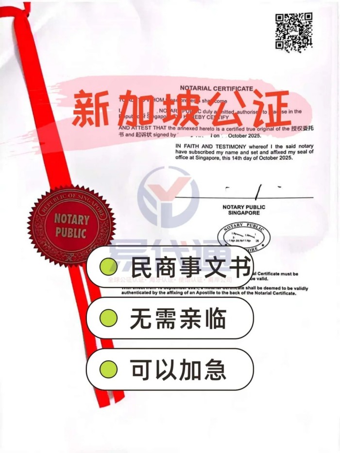 新加坡POA授权书+起诉状公证海牙认证全攻略_2_易代通公证认证官方号_来自小红书网页版.jpg